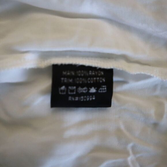 Belldini BW220020 Women's Sz XSmall White Boho Lace A-Line Silhouette Dress - Picture 9 of 10